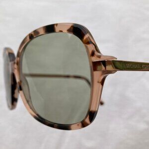 Michael Kors Women MK 2024 316213 Adrianna II Pink Tort Sunglasses Brown Lens